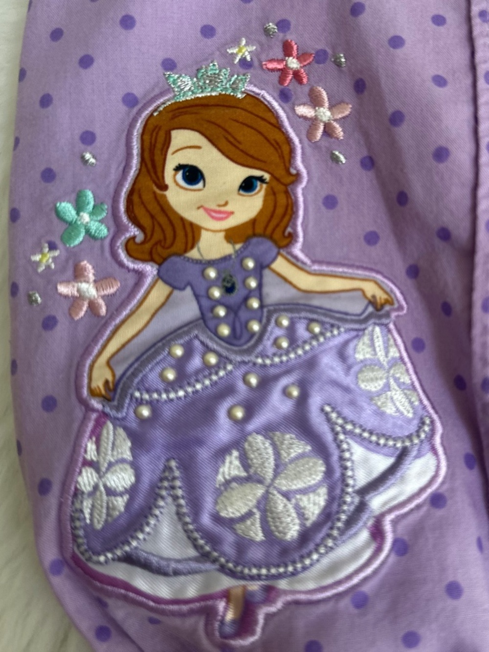 Disney Sofia the First Girls Romper - Picture 6 of 15